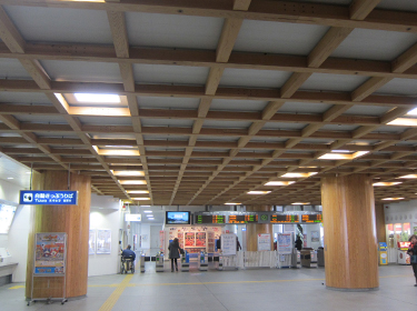JR奈良駅2階改札口